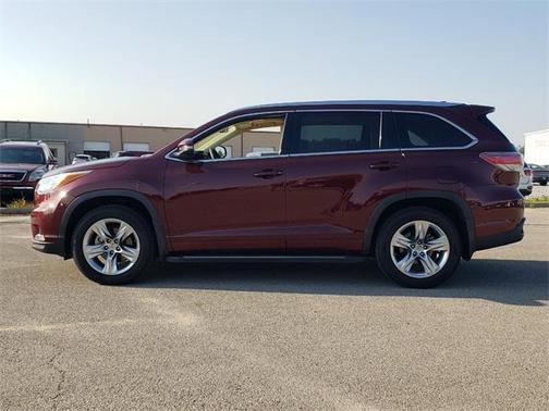 Salsa Red 2015 Toyota Highlander Limited