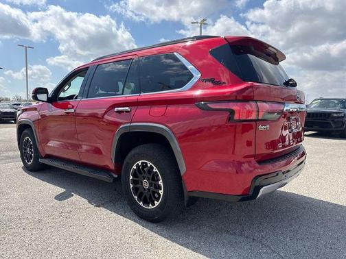 Supersonic Red 2023 Toyota Sequoia Limited