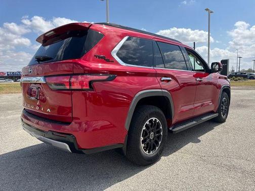 Supersonic Red 2023 Toyota Sequoia Limited
