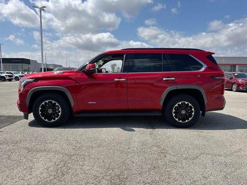 Supersonic Red 2023 Toyota Sequoia Limited
