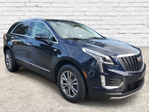 Dark Moon Blue Metallic 2021 Cadillac XT5 Premium Luxury