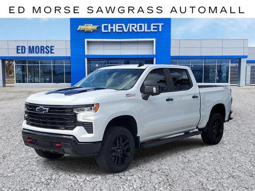 Summit White 2026 Chevrolet Silverado 1500 LT Trail Boss