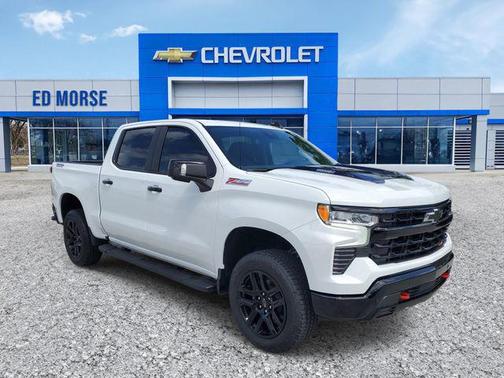 Summit White 2026 Chevrolet Silverado 1500 LT Trail Boss