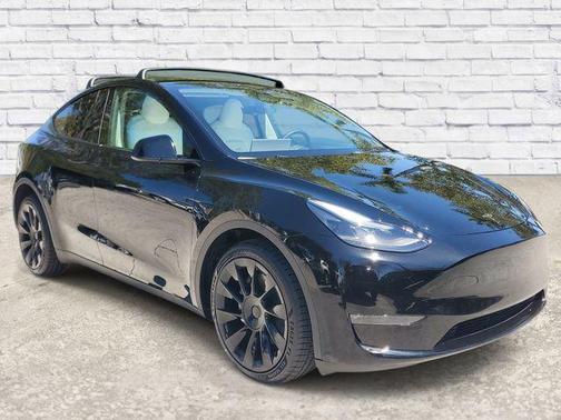 Solid Black 2023 Tesla Model Y Long Range Dual Motor All-Wheel Drive