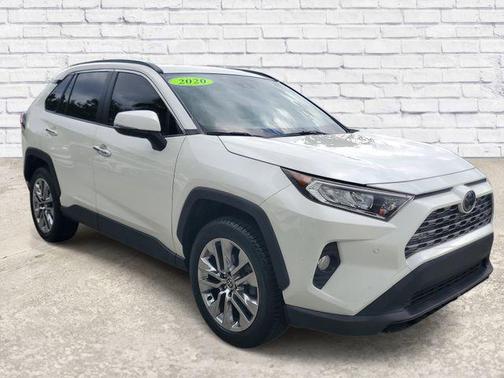Blizzard Pearl 2020 Toyota RAV4 Limited