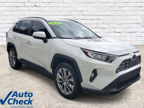 Blizzard Pearl 2020 Toyota RAV4 Limited