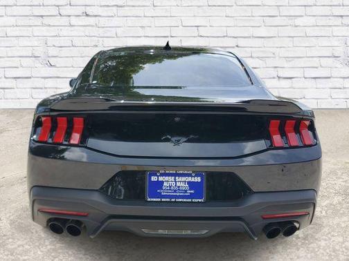 Shadow Black 2025 Ford Mustang EcoBoost