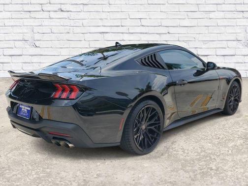 Shadow Black 2025 Ford Mustang EcoBoost