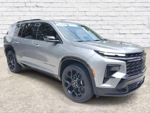 Sterling Gray Metallic 2026 Chevrolet Traverse RS