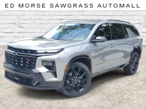 Sterling Gray Metallic 2026 Chevrolet Traverse RS