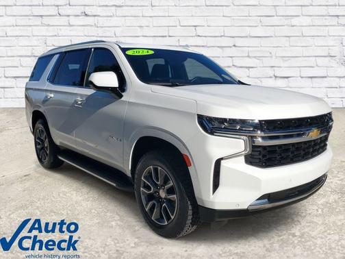 Summit White 2024 Chevrolet Tahoe LS