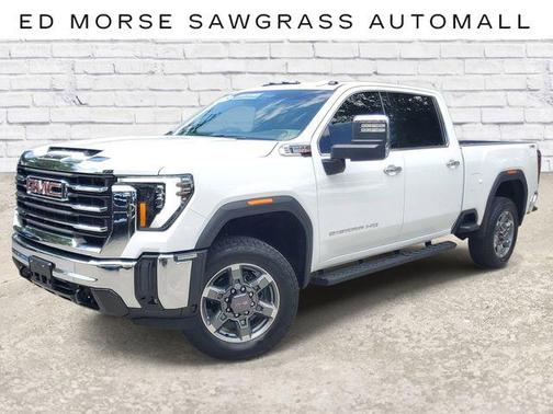 Summit White 2025 GMC Sierra 2500 SLT