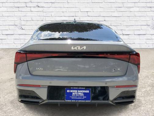 Wolf Gray 2025 Kia K5 GT-Line