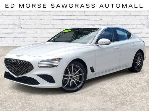 Alta White 2026 Genesis G70 2.5T RWD