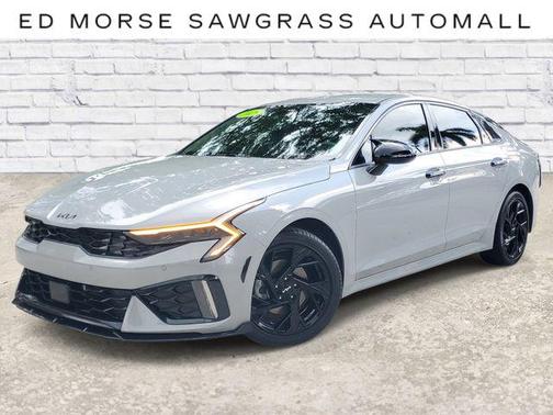Wolf Gray 2025 Kia K5 GT-Line