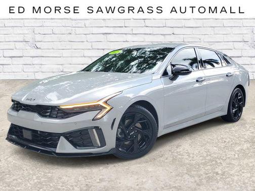 Wolf Gray 2025 Kia K5 GT-Line