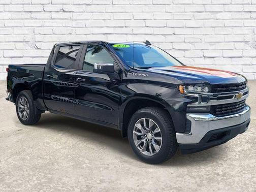 Black 2021 Chevrolet Silverado 1500 LT