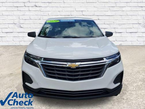 Summit White 2024 Chevrolet Equinox LS
