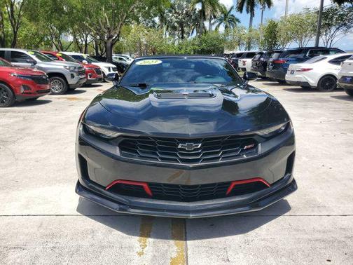 Black 2023 Chevrolet Camaro RWD Convertible LT1
