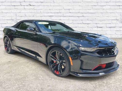 Black 2023 Chevrolet Camaro RWD Convertible LT1