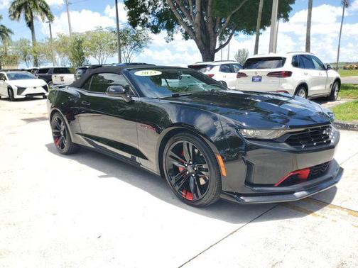 Black 2023 Chevrolet Camaro RWD Convertible LT1
