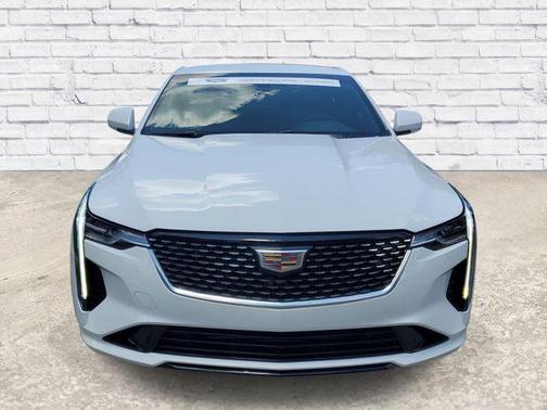 Summit White 2025 Cadillac CT4 Luxury RWD