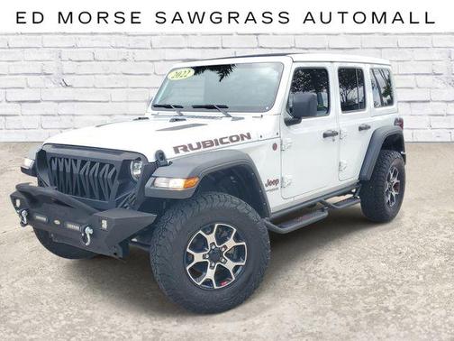Bright White Clearcoat 2022 Jeep Wrangler Unlimited Rubicon