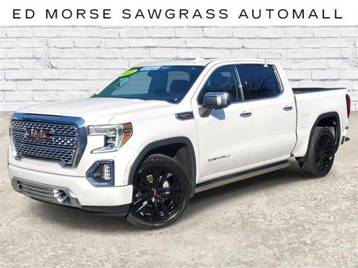 White Frost Tricoat 2021 GMC Sierra 1500 Denali