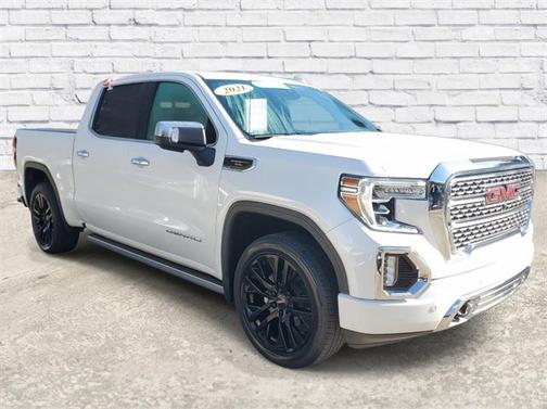 White Frost Tricoat 2021 GMC Sierra 1500 Denali