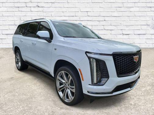 Vibrant White Tricoat 2026 Cadillac Escalade Sport Platinum