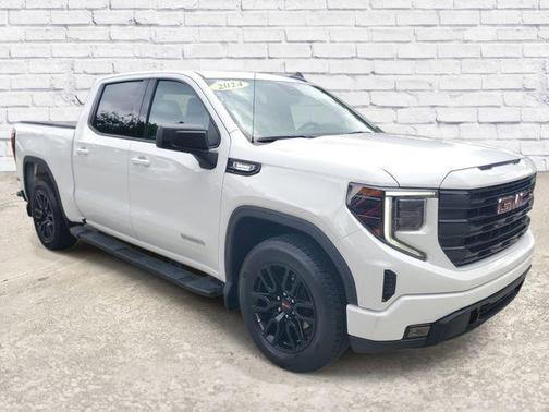 Summit White 2024 GMC Sierra 1500 Elevation