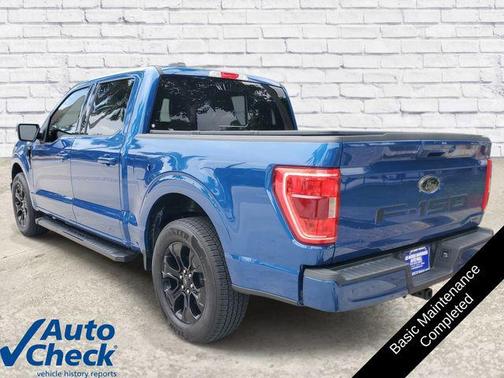 Atlas Blue Metallic 2022 Ford F-150 XLT