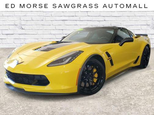 Corvette Racing Yellow Tintcoat 2017 Chevrolet Corvette Grand Sport