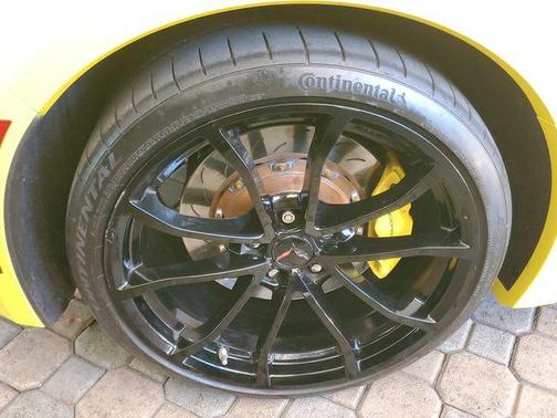 Corvette Racing Yellow Tintcoat 2017 Chevrolet Corvette Grand Sport