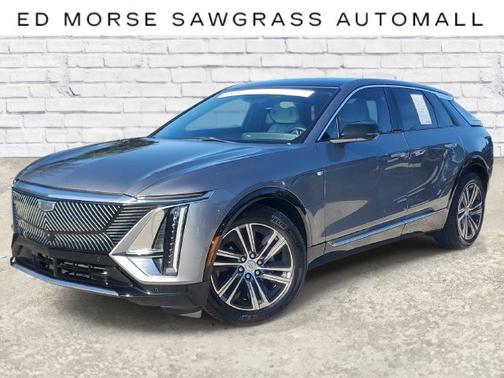 Satin Steel Metallic 2023 Cadillac LYRIQ Luxury