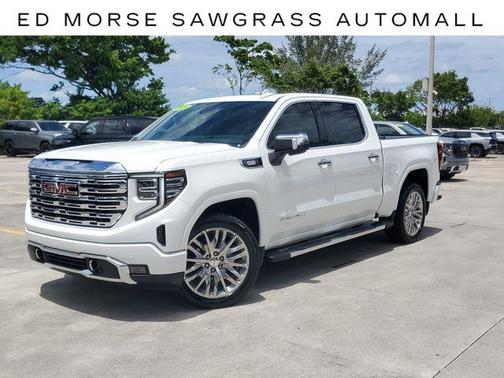 Summit White 2024 GMC Sierra 1500 Denali