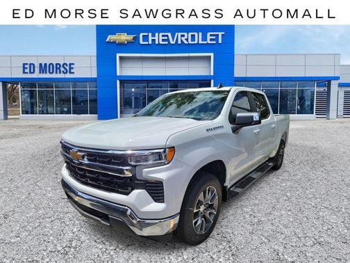Summit White 2026 Chevrolet Silverado 1500 LT
