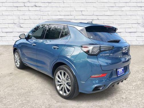 Ocean Blue Metallic 2024 Buick Encore GX Avenir