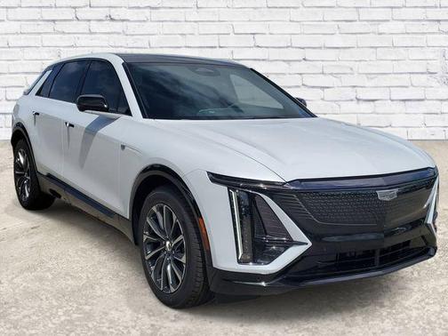 Vibrant White Tricoat 2026 Cadillac LYRIQ Sport