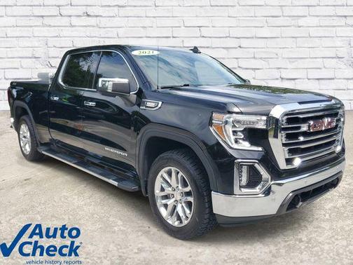Onyx Black 2021 GMC Sierra 1500 SLT