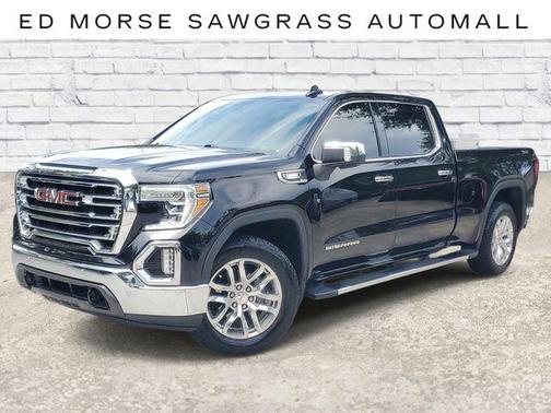 Onyx Black 2021 GMC Sierra 1500 SLT