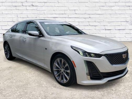 Crystal White Tricoat 2020 Cadillac CT5 Premium Luxury RWD