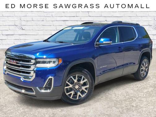 Ultra Blue Metallic 2023 GMC Acadia FWD SLE
