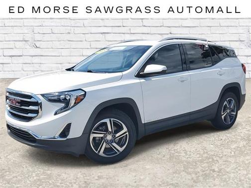 Summit White 2018 GMC Terrain SLT