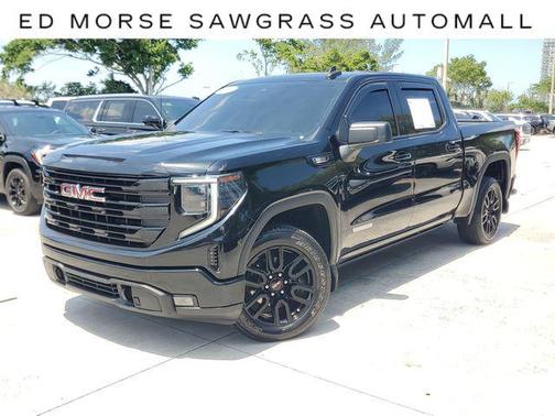 Onyx Black 2023 GMC Sierra 1500 Elevation
