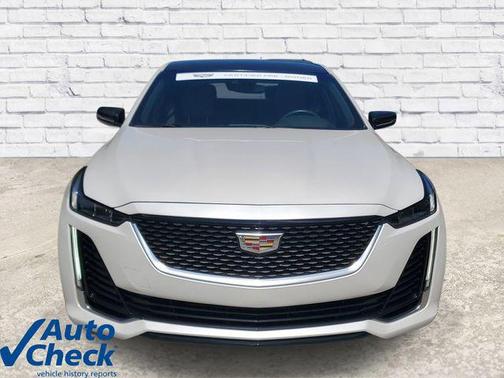 Crystal White Tricoat 2020 Cadillac CT5 Premium Luxury RWD