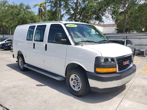 Summit White 2025 GMC Savana 2500 Work Van