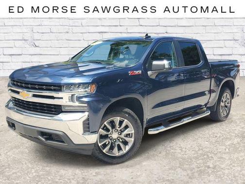 Northsky Blue Metallic 2021 Chevrolet Silverado 1500 LT