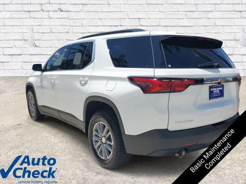 Summit White 2023 Chevrolet Traverse LT Leather