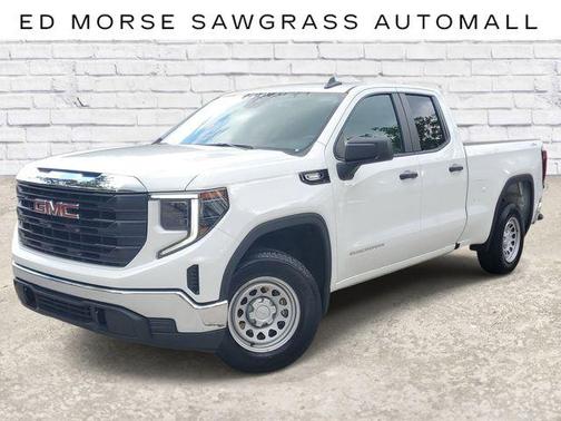 Summit White 2025 GMC Sierra 1500 Pro
